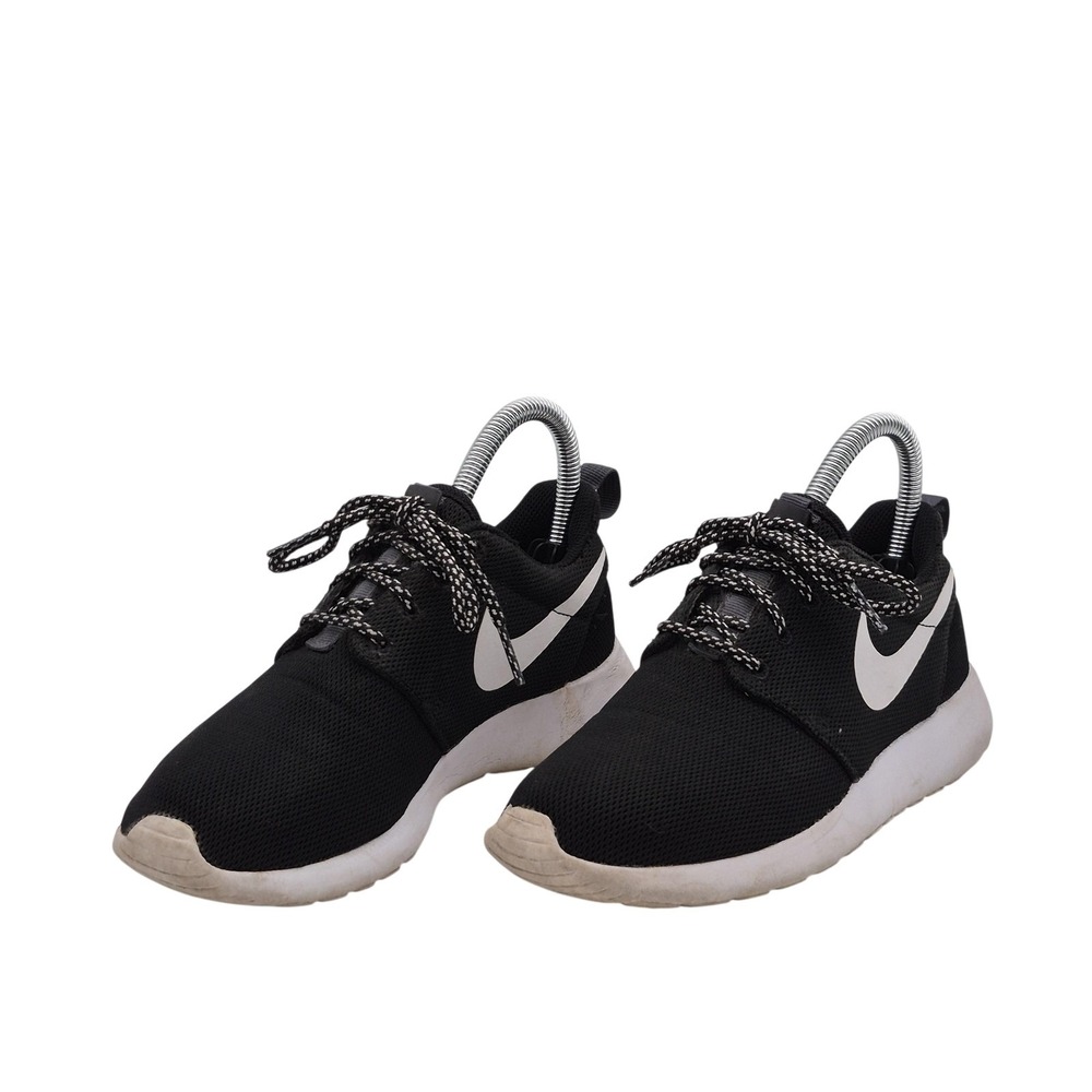 Nike Roshe One Shoes Womens Size 5 Black Mesh Running Sneakers 844994-002